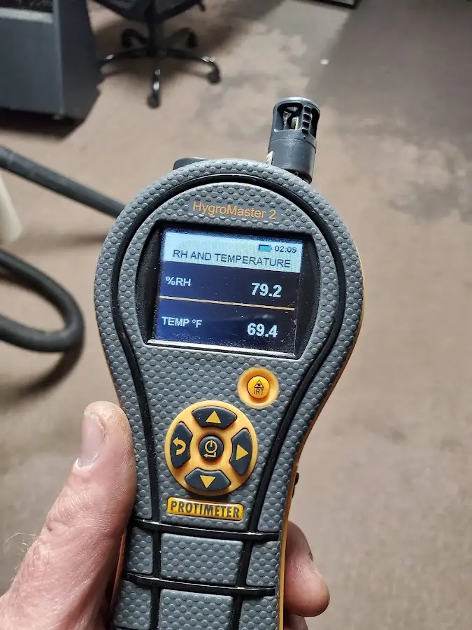 Moisture meter humidity assessment for Fire & Smoke Damage Restoration in Broadlands